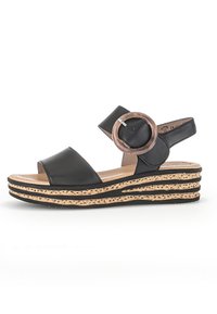 Gabor - 44.550 - Plateausandalette - schwarz Thumbnail-Bild 1