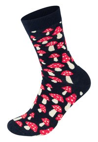 Happy Socks MUSHROOM SOCK UNISEX - Socks - navy