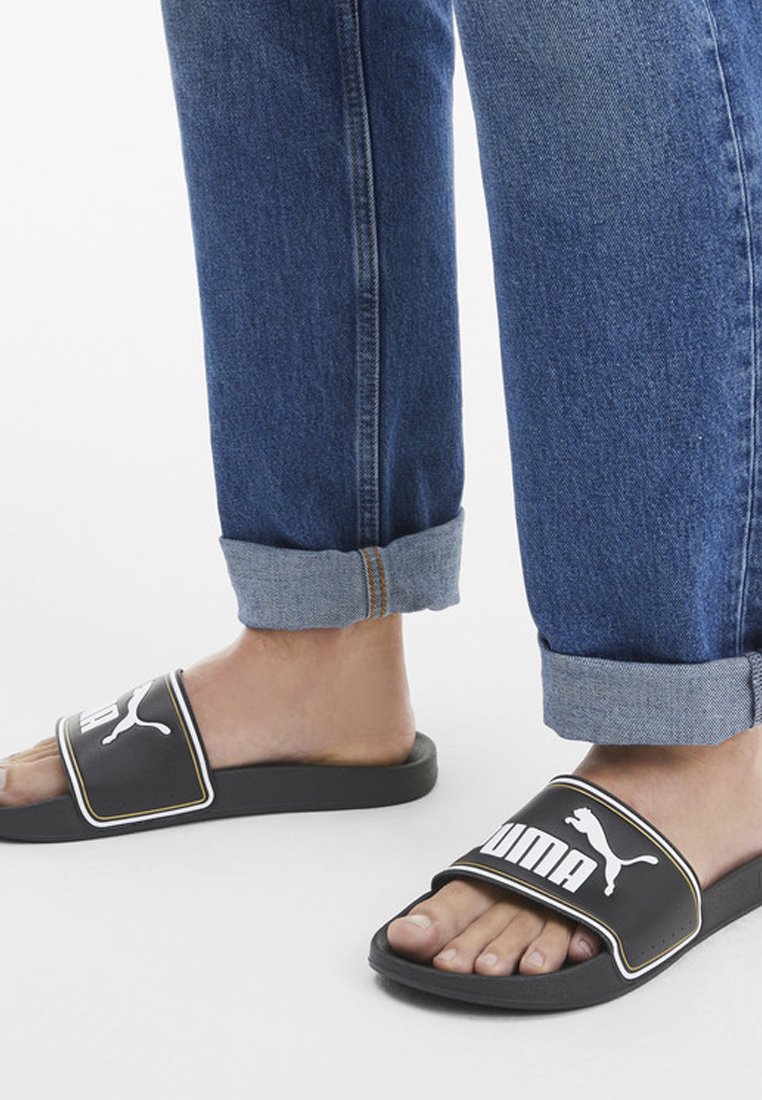 Puma LEADCAT - Chanclas de baño - black/negro Zalando.es