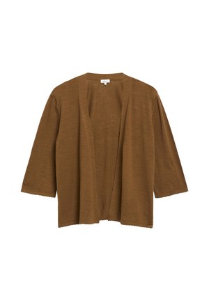 s.Oliver, STRICKJACKE - Strickjacke - braun