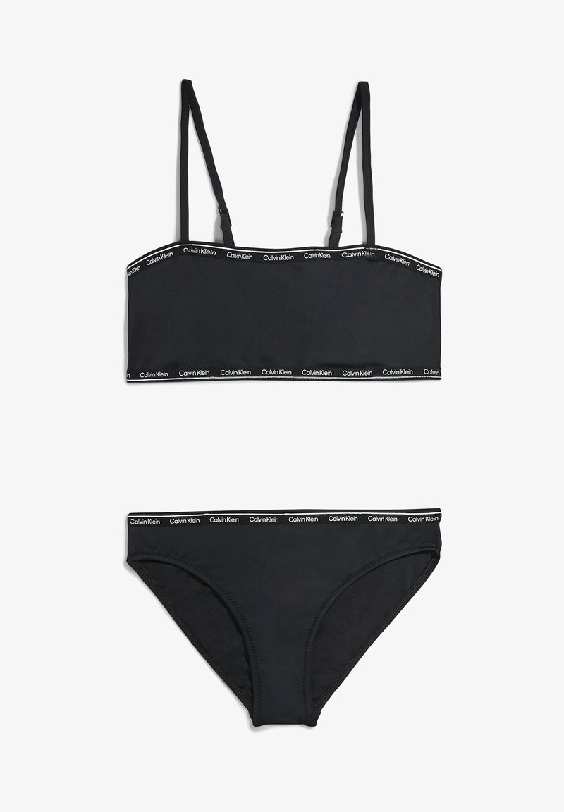 Calvin Klein Swimwear SET Bikini Pvh Black schwarz Zalando at calvin-klein-swimwear-set-bikini-pvh-black-schwarz-zalando-at