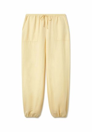 Brownie, PANTALÓN BOMBACHO LINO - Pantalon classique - amarillo