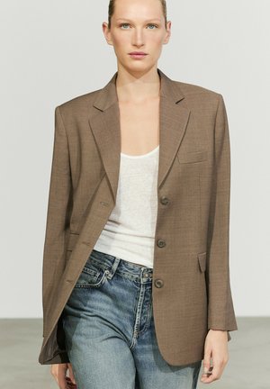Massimo Dutti, Blazer - brown