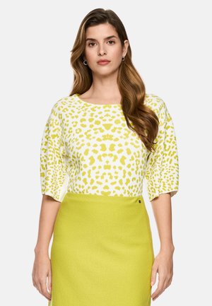 Marc Cain, MARC CAIN PULLOVER - T-Shirt print - apple green new