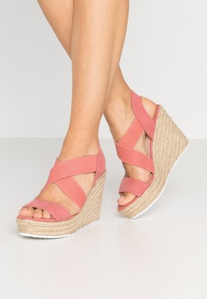 ROSEWOD - Sandales à talons hauts - blush/multicolor