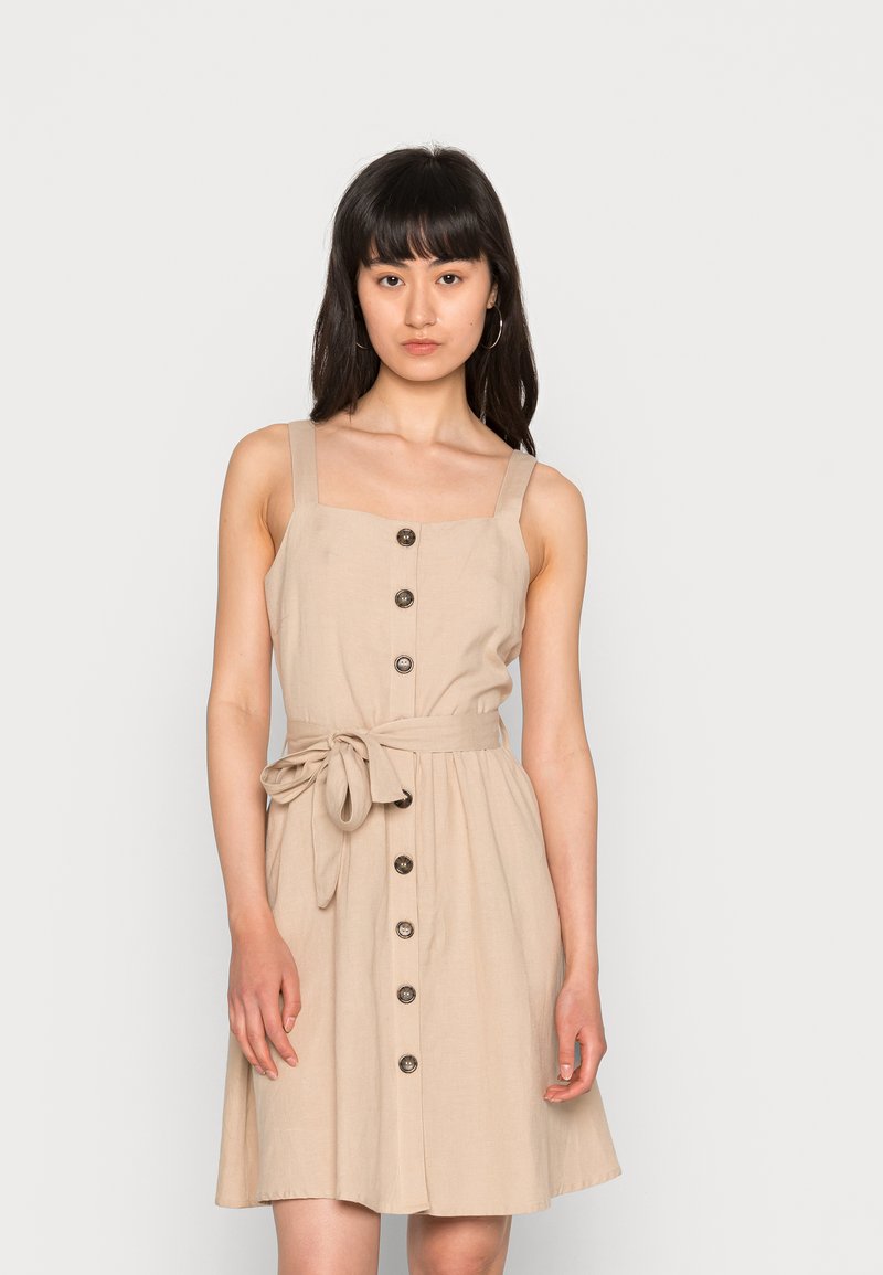 Damen Freizeitkleider | ONLY VIVA LIFE DRESS Freizeitkleid humus/beige - HQ21870 Damen Freizeitkleider | ONLY VIVA LIFE DRESS Freizeitkleid humus/beige - HQ21870