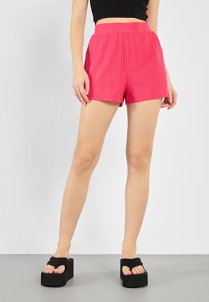 2 PACK - Shorts - black/pink