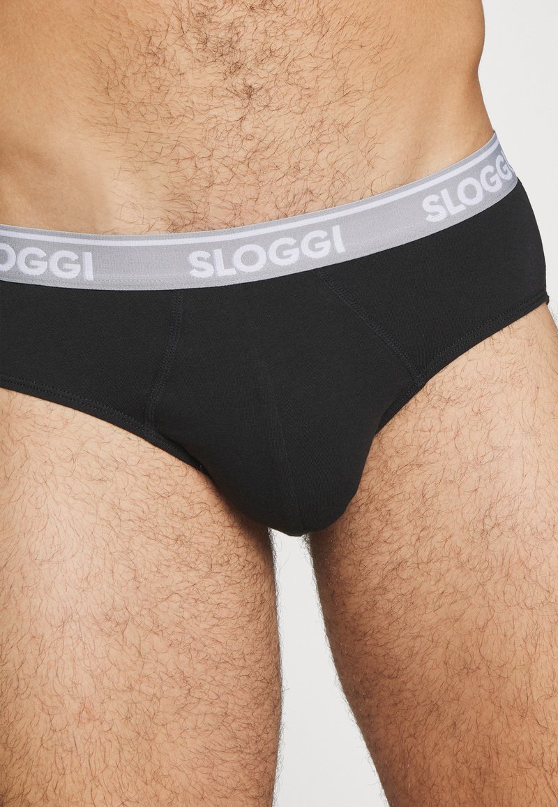 Sloggi Men EVER Ease Brief 2P Heren Onderbroek - ZWART