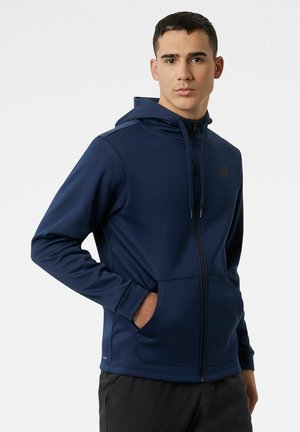 TENACITY PERFORMANCE FULL  - Felpa con zip - natural indigo