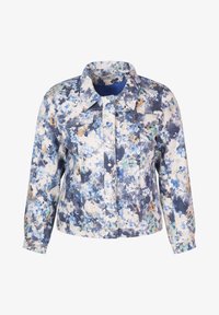 COURTE EN IMPRIMÉ - Veste mi-saison - bleu