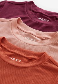 Next SUPER SOFT SHORT SLEEVE STANDARD - Potiskana majica - red orange