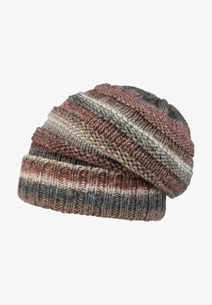 Lierys BERNARDO UMSCHLAG - Beanie - grau rot