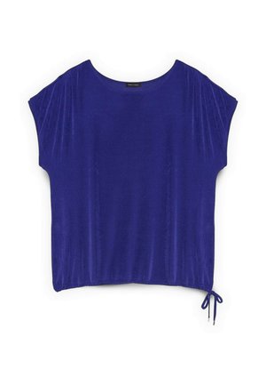 Fiorella Rubino, T-SHIRT CON COULISSE - T-shirts basic - viola