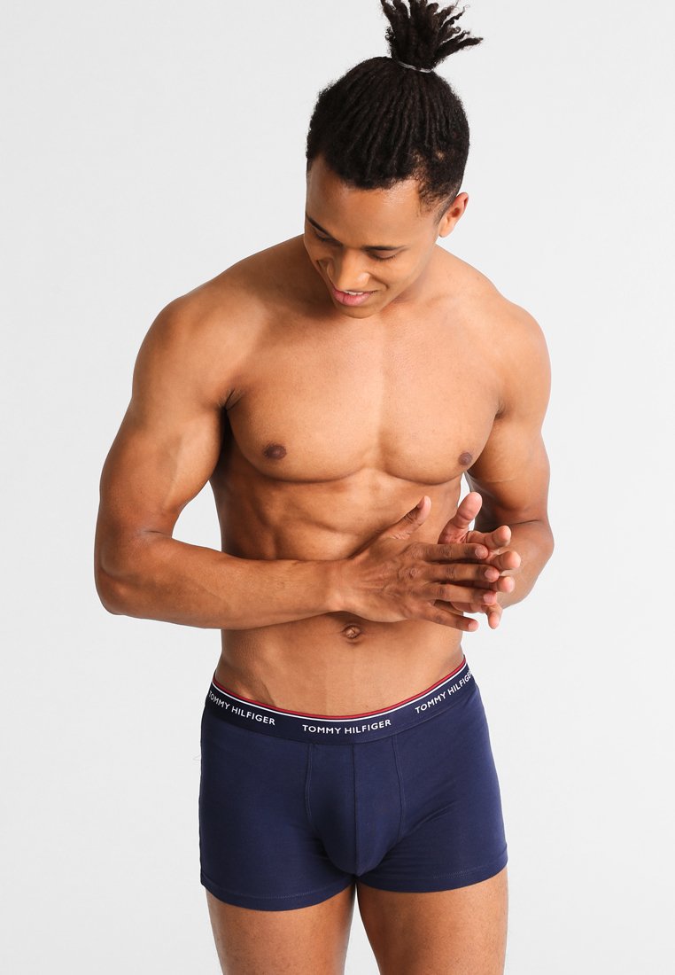Tommy Hilfiger PREMIUM ESSENTIALS TRUNK 3 PACK - Boxer alsónadrág - peacoat