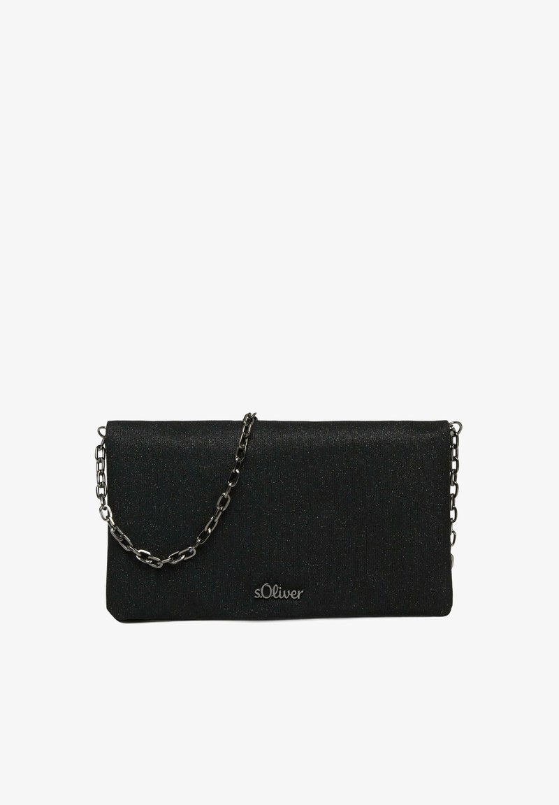 s.Oliver IN SCHIMMERNDER OPTIK - Pochette - schwarz