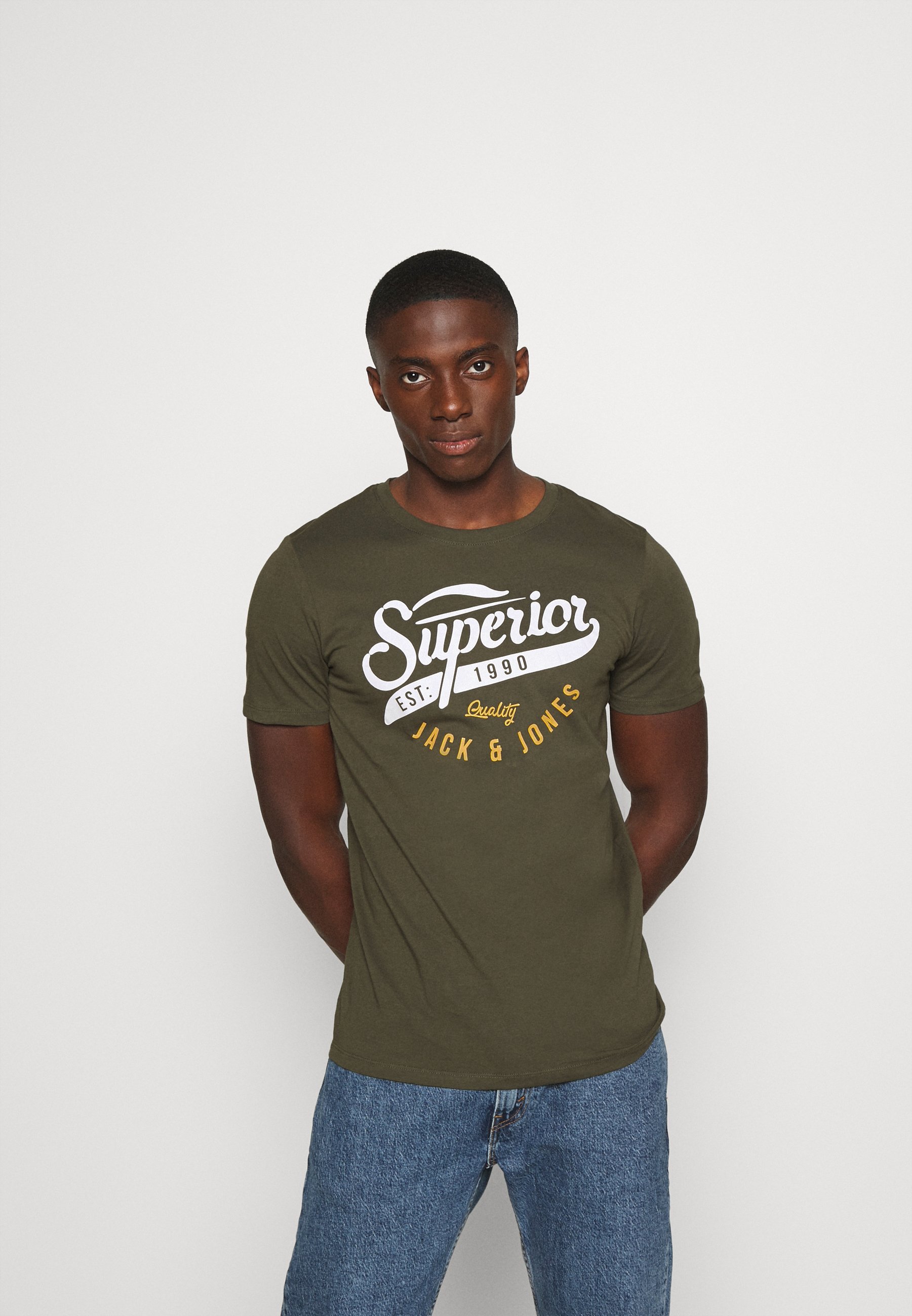 Men JJELOGO TEE - Print T-shirt Men JJELOGO TEE - Print T-shirt