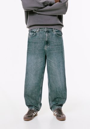 BAGGY - Baggy džíny - stone blue denim