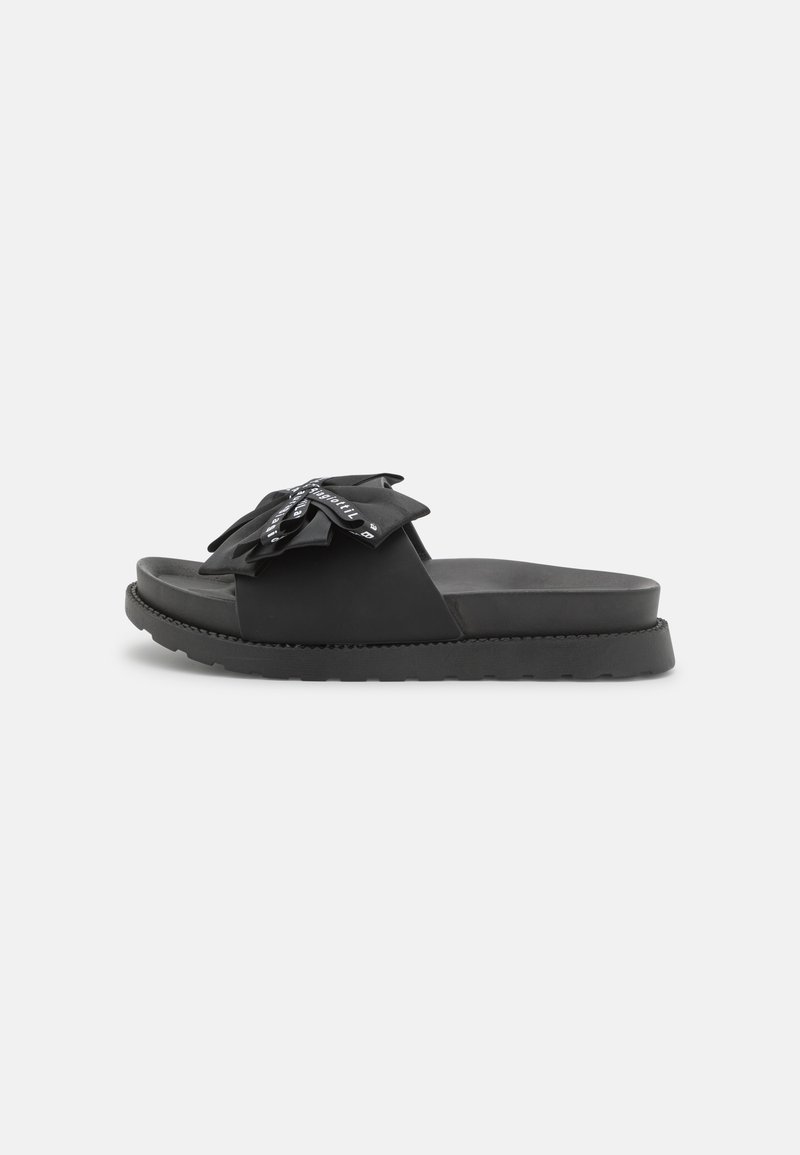 Damen Sneaker | Laura Biagiotti Pantolette flach matt black/schwarz - CR00339 Damen Sneaker | Laura Biagiotti Pantolette flach matt black/schwarz - CR00339