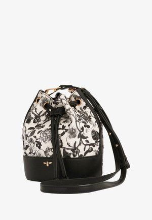 TREE OF LIFE MONOCHROME - Cross body bag - black