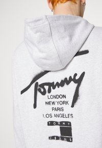 Tommy Jeans Sudadera con cremallera - mottled grey