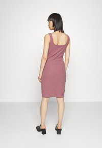 ONLY Petite ONLNELLA BODYCON DRESS - Vestido de malha - rose brown