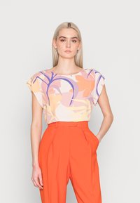 Saint Tropez BLANCA ADELE - Blusa - silver peony palm breeze