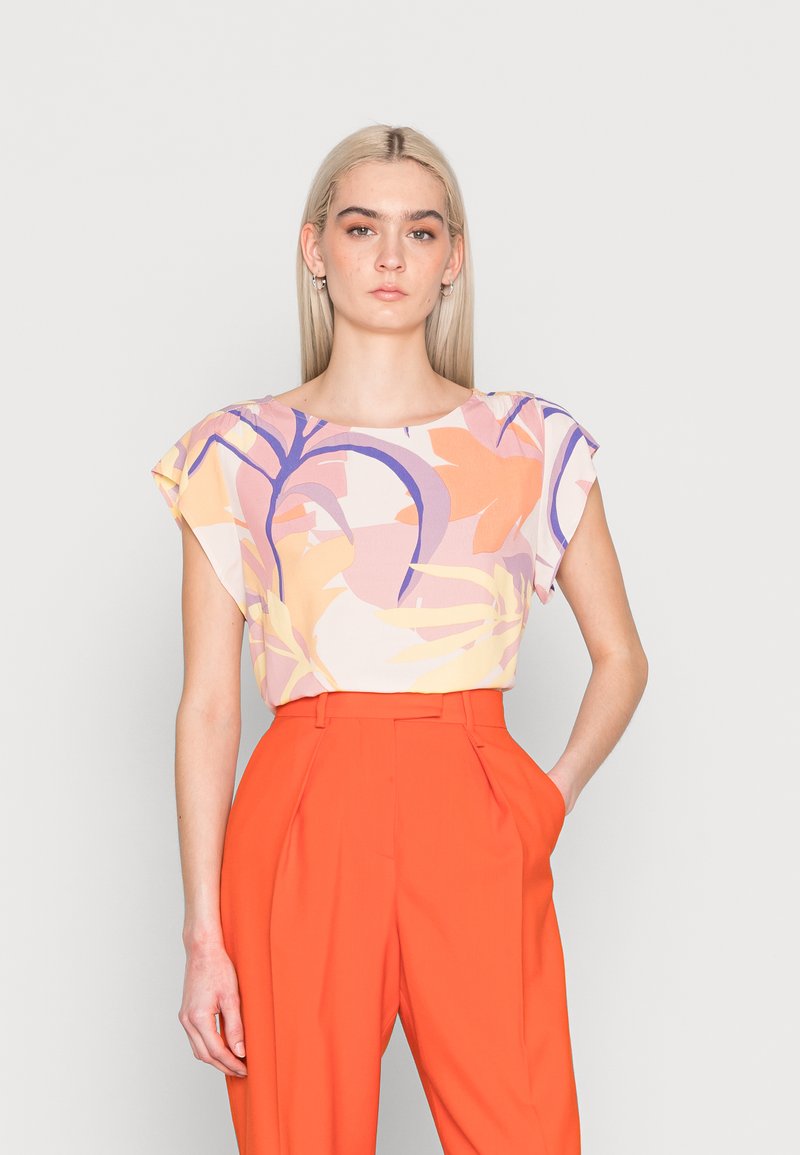 Saint Tropez BLANCA ADELE - Blusa - silver peony palm breeze