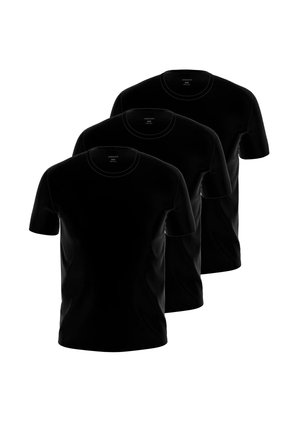 3ER PACK - T-Shirt basic - schwarz