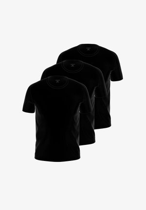 AMMANN 3ER PACK - T-Shirt basic - schwarz