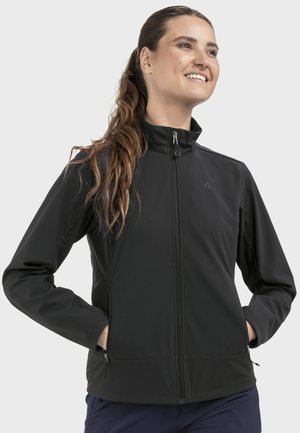 Softshelljacke -  schwarz