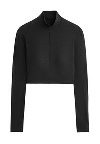 COMFORTLUX LONG-SLEEVED CROP - Långärmad tröja - dark grey