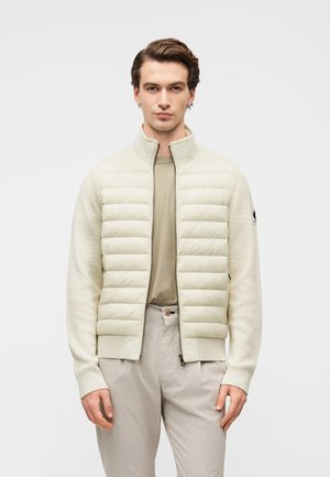 CONTROL CARDIGAN - Gewatteerde jas - silver-coloured birch