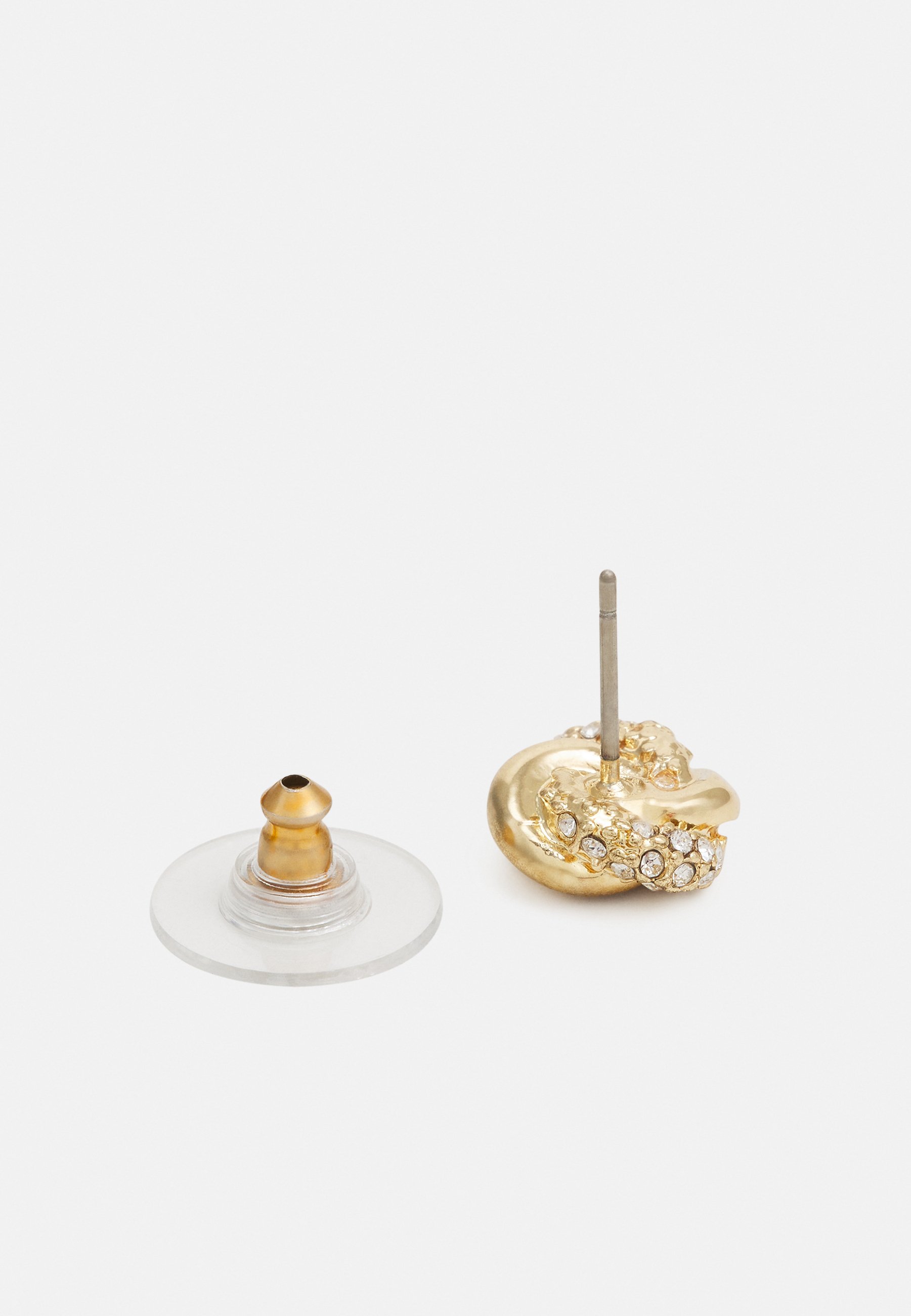 きらきら パヴェ★Ralph Lauren knot stud ゴールド ピアス Lauren Ralph Lauren Pave Gold Knot Stud Earrings – Fenwick