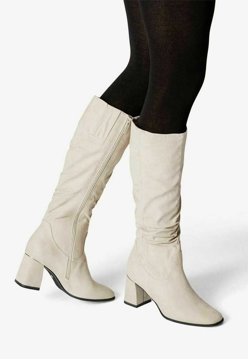 Damen Klassische Stiefel | Tamaris Stiefel ivory/beige - HX40172 Damen Klassische Stiefel | Tamaris Stiefel ivory/beige - HX40172