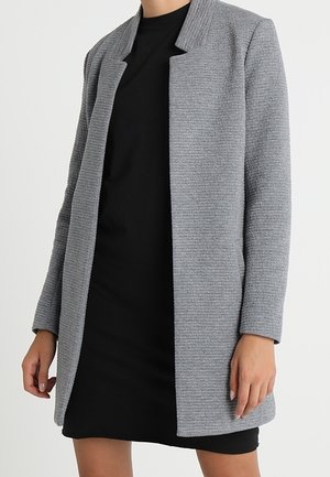 Halflange jas - mottled grey