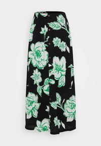 ONLPELLA SKIRT - A-line skirt - black/green