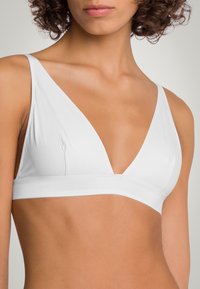 Wolford BEAUTY COTTON - Reggiseno a triangolo - pearl