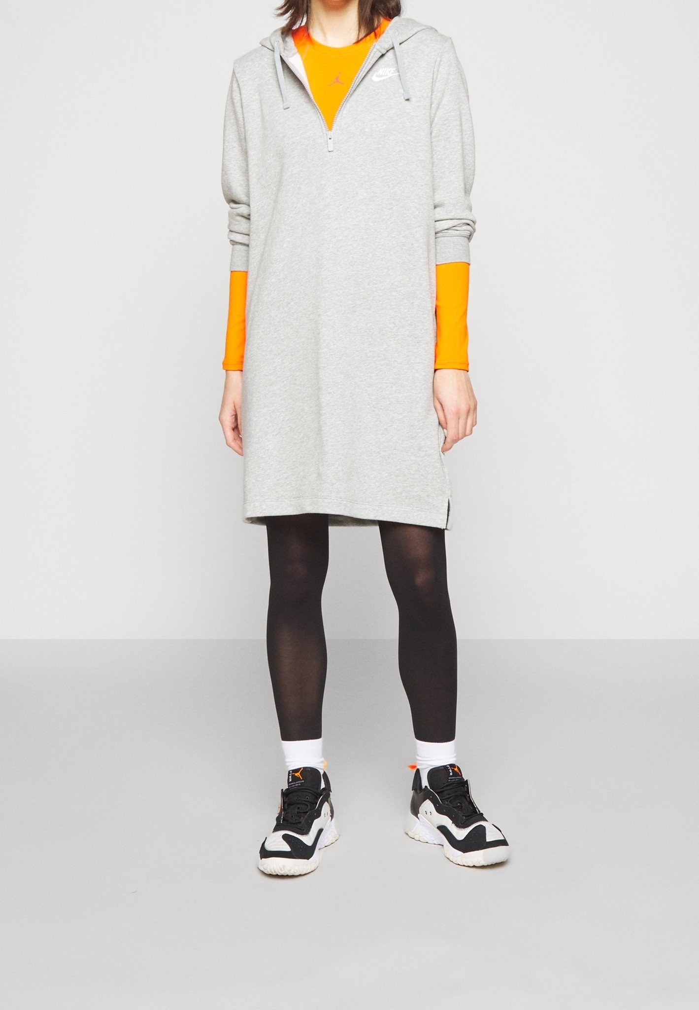 long hoodie dress nike