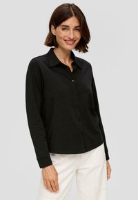 s.Oliver Overhemdblouse - schwarz