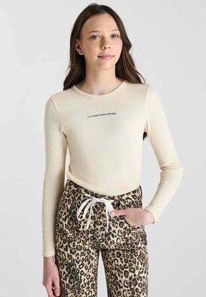 ALBINGI - T-shirt à manches longues - blanc