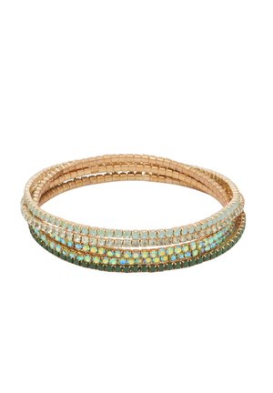 5 PACK - Bracciale - green