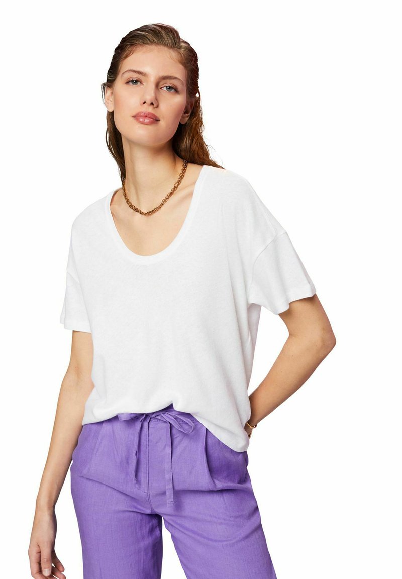 edc by Esprit TShirt basic white/weiß Zalando.de