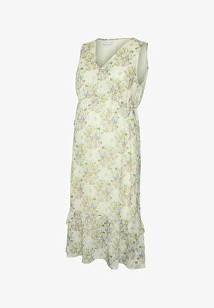 MAMALICIOUS, MLJONI Maternity - Blousejurk - lime cream