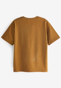 Next RELAXED FIT T-SHIRTS 4 PACK - Lihtne T-särk - tan/brown/khaki/green
