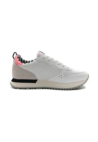 Sun68 STARGIRL TRANSPARENT PATCH - Sneakers basse - bianco