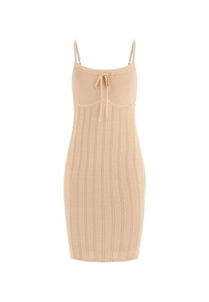 Guess KURZES  - Laisvo kirpimo suknelė - beige