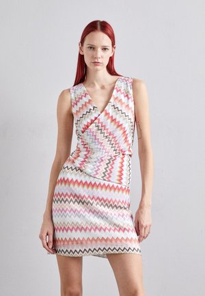 Missoni SHORT DRESS - Robe pull - light tones multicolor