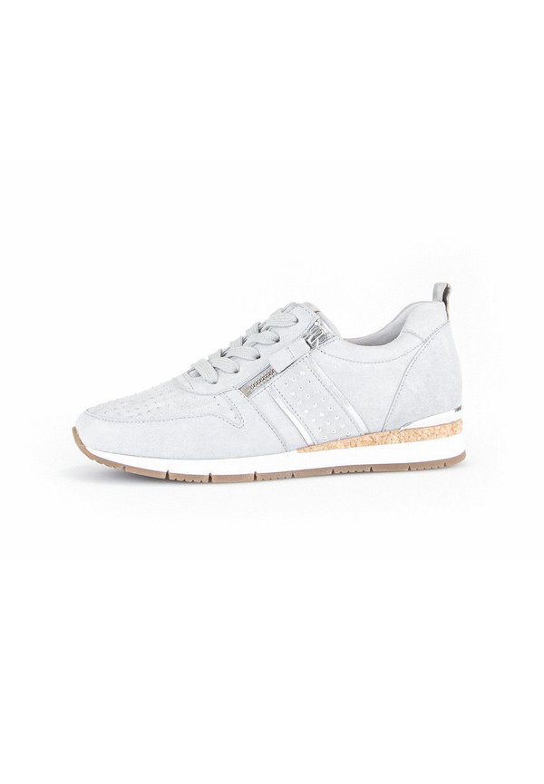 SNEAKER - Sneaker low - silber