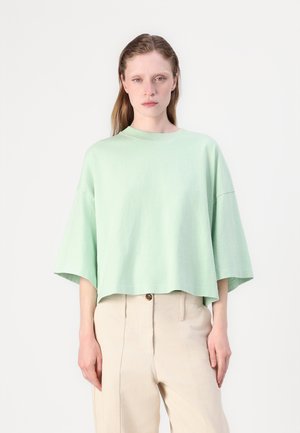 AFOMA - Basic T-shirt - amande vintage