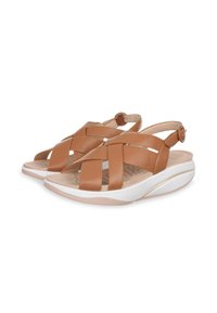 MBT MUGI - Sandalias con plataforma - camel
